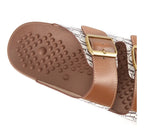 Women's Sandals Fashion Simple Beach Shoes Summer Ladies Outdoor Slippers Low Heel Massage Insole Comfortable