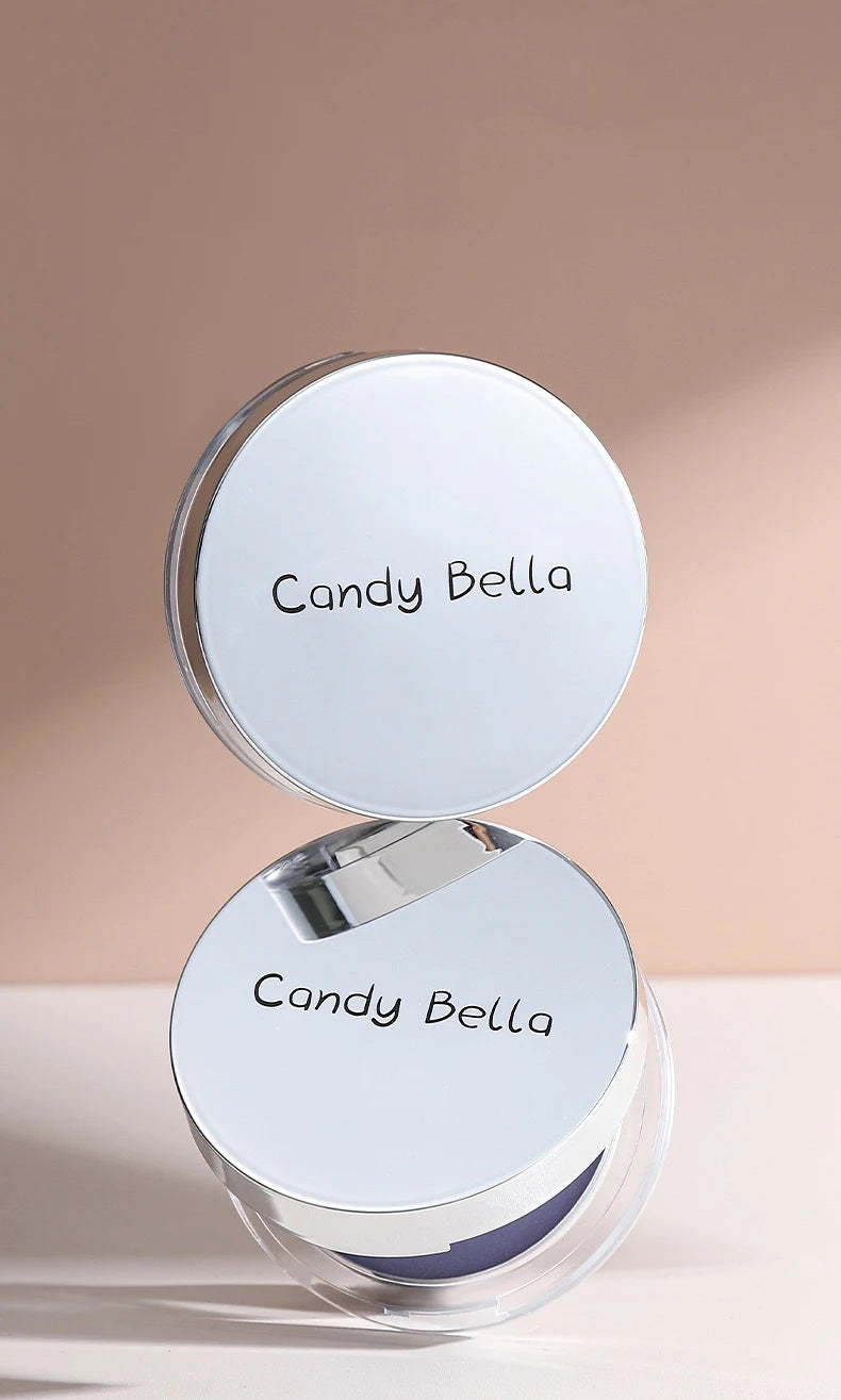1PC Candy Bella Violet Cream To Powder Skin-friendly Skin Natural Face Long Lasting Oil-controlling Contouring Powder Cosmetics