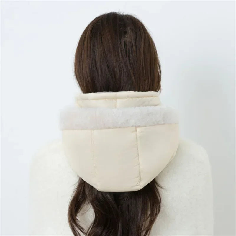 Winter Warm Hat for Men and Women, Autumn and Winter Cycling Ear Protection with Thick Velvet for Cold Protection