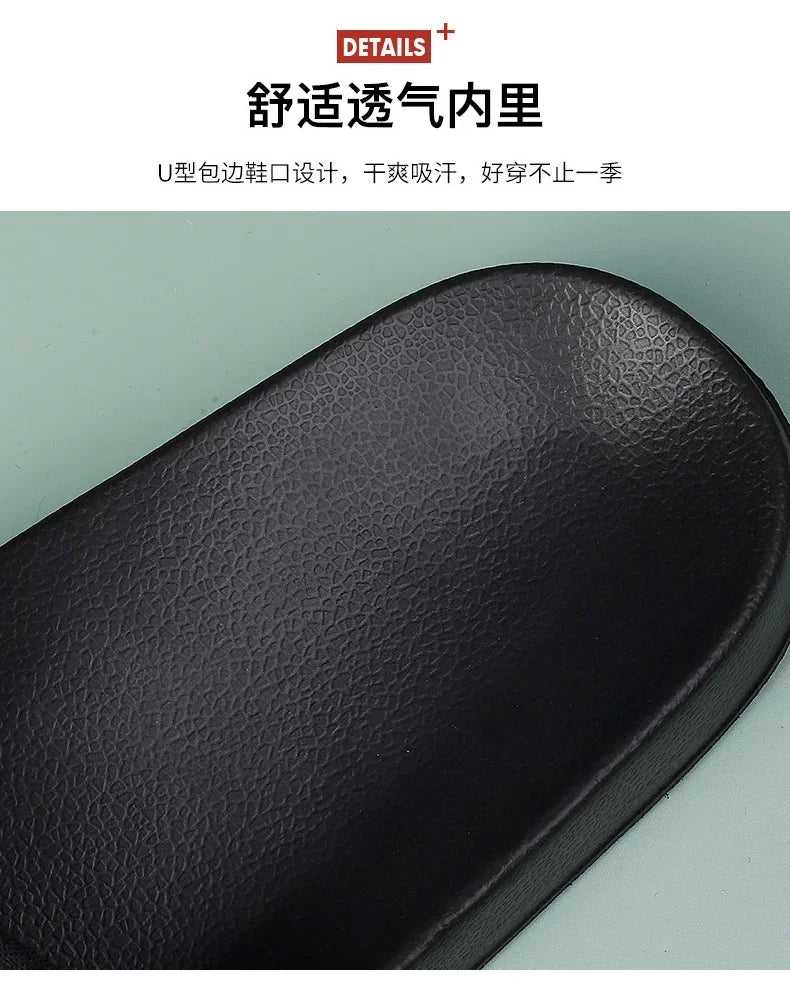 Slides Shoes for Men 2024 Slippers House Man Comfortable Men's Sandal Living Room Slippers Walk Around Home Flip Flop Slipper