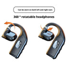 Earhooks Wireless Bluetooth 5.4 Headphones Gaming Sports Headset HiFi Stereo Noise Reduction Earbuds Earphone With Microphone