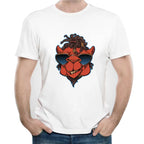 Men's T-shirt For men Fashion pattern Printed T Shirt Pattern Short-sleeved Streetwear Summer Casual Men's Tops