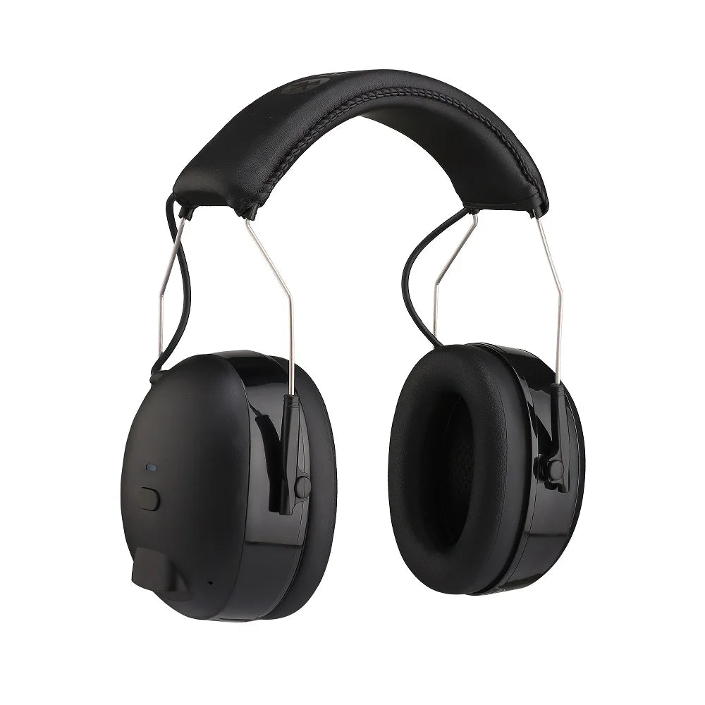 Electronic Headphone 5.0 Bluetooth Earmuffs Hearing Protection Headphones for Music Safety Noise Reduction Charging