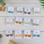 10Pairs/Lot Fashionable Women's Stainless Steel Earrings, Daily Jewelry Accessories Gifted To Friends, Randomly Shipped