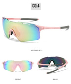 Cycling Sunglasses Men Women Sun Glasses For Mirror Lens Road Riding Bike Sport Glasses Fishing Running Eyewear UV400