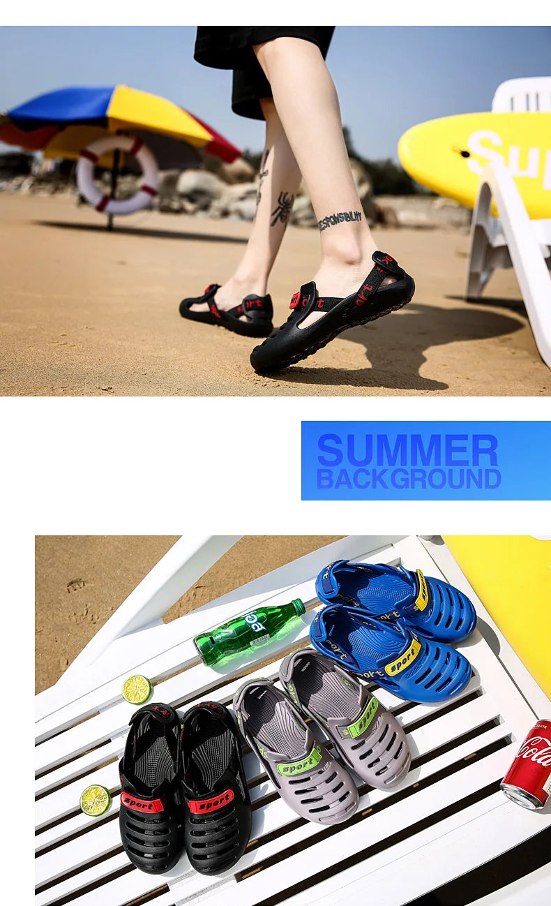 Men Sandals New  Summer Flip Flops Men Outdoor Beach Casual Shoes Cheap Male Sandals Men Shoes Masculina 2023
