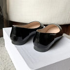 Women Candy Color Ballet Flats White Wedding Shoes Woman Flats Patent Leather Slip on Shoes Zapatos Mujer Ladies Boat Shoes NEW