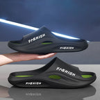 Men's slippers for outdoor wear in summer with soft soles 2024 new high-end sports sandals for men anti slip and odor proof