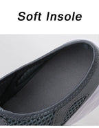 39-47 Men Half Slippers Anti-slip Men's Casual Shoes Lightweight Male Flat Slippers Breathable Fashion Slip on Flats Outdoor