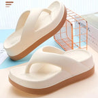Woman flip flops Popular Design Shoes 2025 trend Casual Platform Sandals non-slip Outdoor slippers Unique features Flat sandals