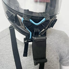 Helmet Holder Helmet Accessories Motorcycle Riding Mobile Phone Holder Sports Camera Chin Holder Phone Clip Accessory