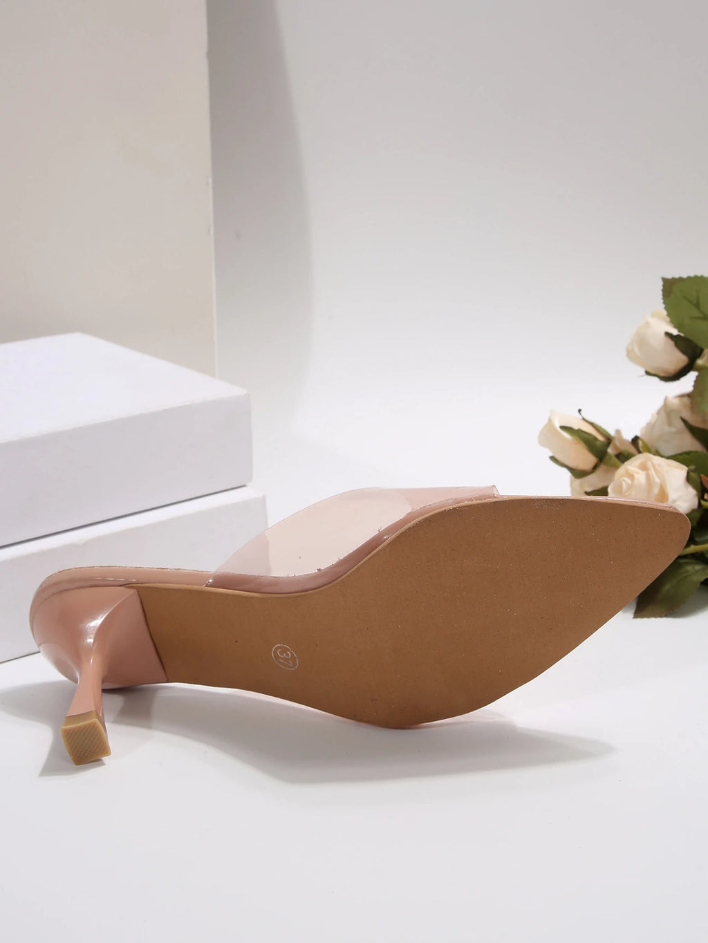 Sexy High Heels Women Slippers Designer Heeled Sandals Woman Shoes Summer 2025 Brand Home Slides Elegant Flip Flops Sandalias