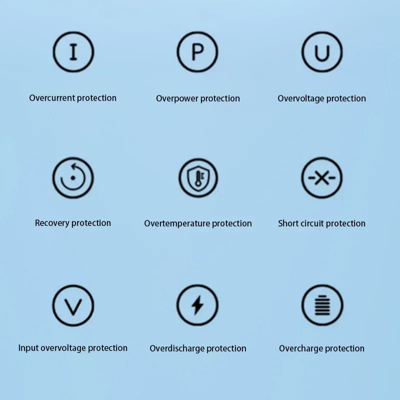 Magnetic Power Bank with Bracket 50000 MAh Large Capacity Built-in PD20W Two-way Fast Charging External Battery for iPhone