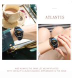 Man Watch Top Luxury Brand Couple Watch For Women Men Waterproof Clock Male Calendar Quartz Wrist Watches Leather Strap Ladies