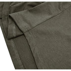 Men's Short-sleeved T-shirts for Sports and Fitness American-style Henley Shirt Hooded Top