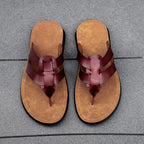 Men's High Quality Sandals Summer Men Shoes Breathable Walking Beach Slippers Outdoor Sandals Casual Fashion Male Filp Flops