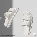 Women's Classy  Slippers for Women at Home in Summer, Comfortable Soft-Soled Non-Slip Outdoor Thick-Soled Casual Lightweight Summer Slippers for Women