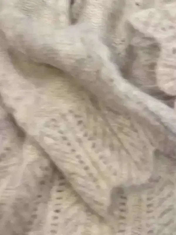 Winter Woman Korean Fashion Cute Pullover Sweet 2000s Sweater Elegant Oversize Knitwears Designer Aesthetic Chic Female Autumn