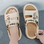 2025 New Men's Slippers Comfortable Soft Mens Beach Shoes Indoor Outdoor Clogs Massage Casual Shoes Non Slip Men Sandals Zapatos