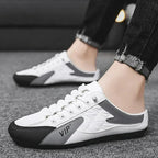 Summer Slippers for Men Trendy Men's Flat Bottom Casual Shoes Soft Sole Support Shoes Men's Sneakers