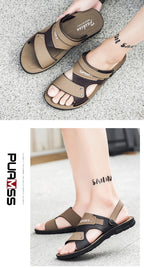 Hot Sale Men Sandals Casual Shoes Outdoor Walking Sandals for Men Beach Shoes Men slippers Open Toe Flat