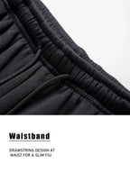 Men's Casual Pants Fashion Drawstring Printed Pants Joggers Workout Running Gym Fitness Sports Trousers Streetwear Trousers