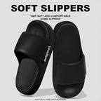 Women's Soft Slippers Thick-Soled Anti-Slip Indoor Outdoor Home Bathroom Relaxing Comfortable Cushioned Sandals，slippers woman