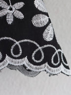 Embroidered Blouse Top Boho Chic Hawaiian Summer Vintage Ruffle Crop Shirts Female Elegant Women's Shirt Tops Woman 2025