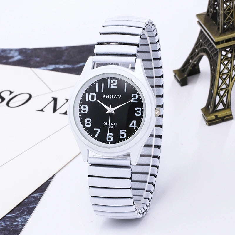 Casual Couple Watches Men Arabic Numerals Fashion Ladies Watch Quartz Wristwatch Pair
