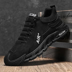 Men's Work Shoes 2025 New Sle Breathable Slip-On Anti-Slip Wear-Resistant Casual Sports Shoes Thick Bottom Labor Protection