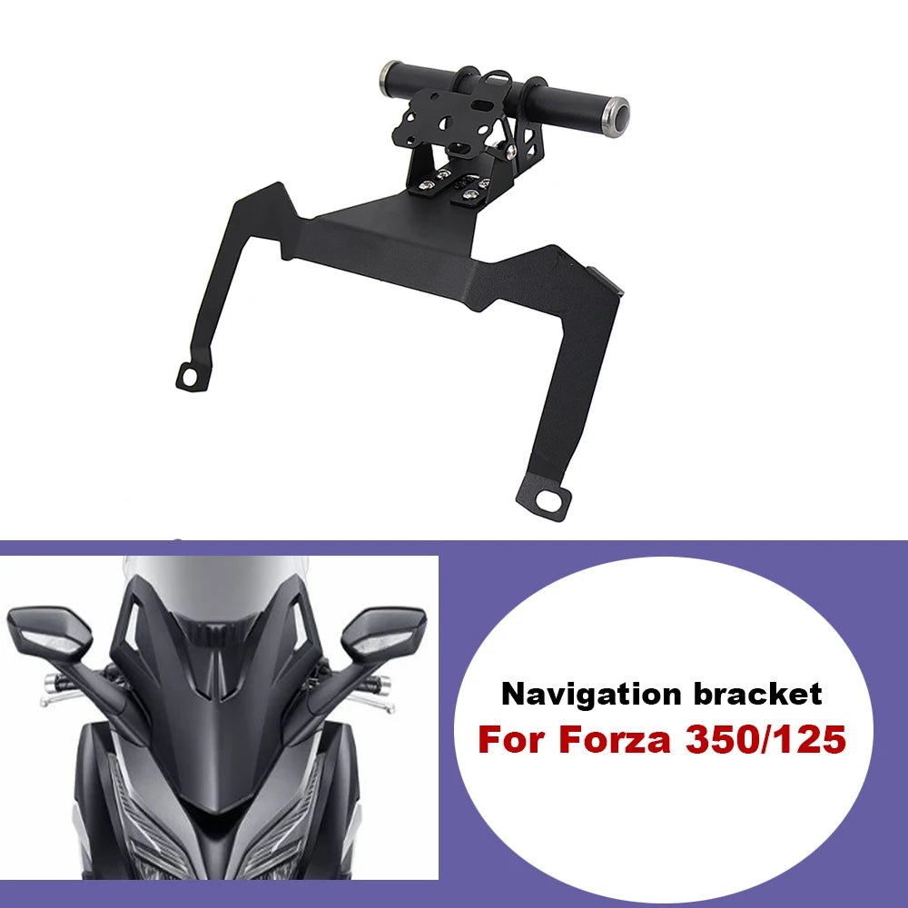 For Honda Forza 350 125 2020 2021 2022 New Motorcycle accessories Mobile phone holder GPS Navigation bracket