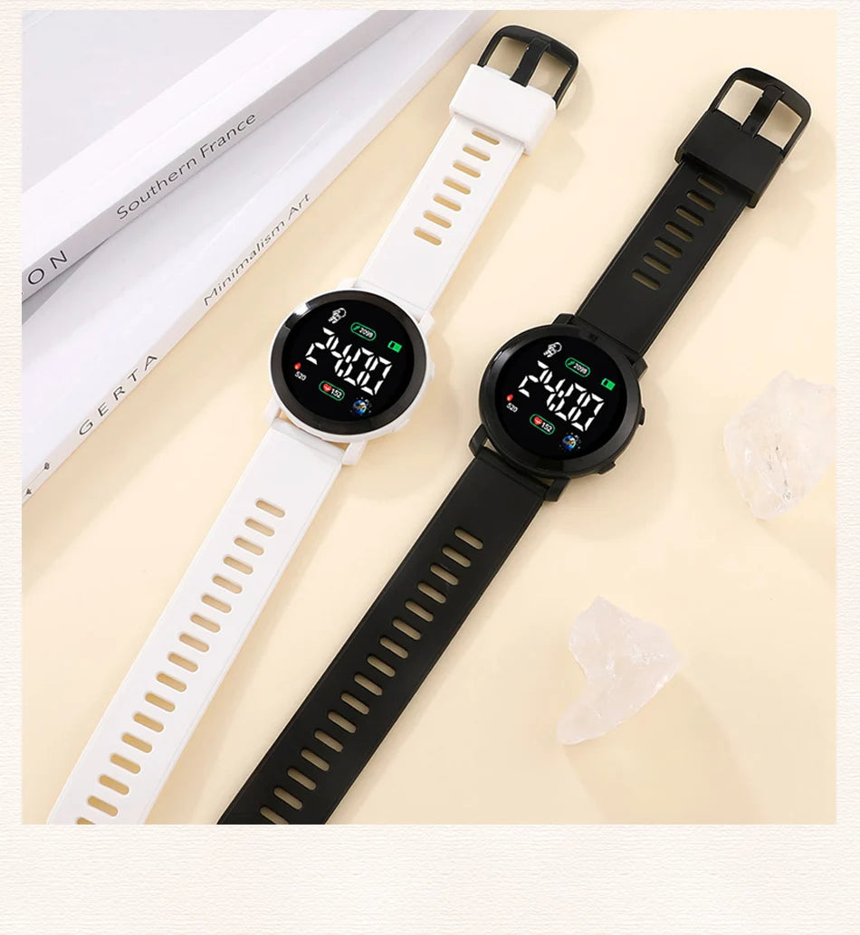 Couple Watches LED Digital Watch for Men Women Sports Army Military Silicone Watch Electronic Clock Hodinky Reloj Hombre