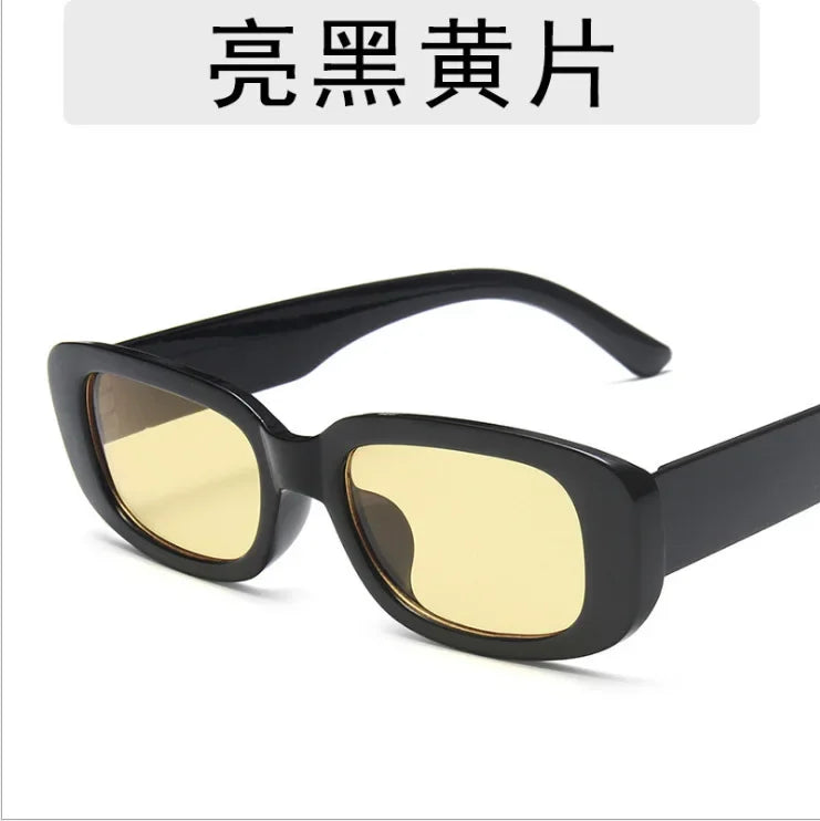 Sunglasses For Men Women Brand Design Mirror Sport Luxury Vintage Travel Small Rectangle Sun Glasses UV400 Driver Shades Oculos