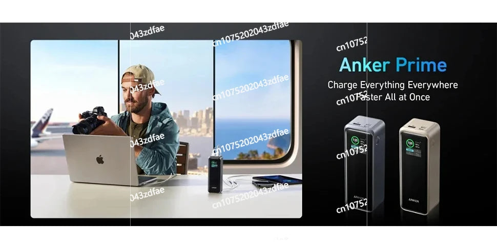 Prime Power Bank 27650mAh 3-Port 140W Max Portable Charger Battery Portable Power Bank Large Capacity 250W for Laptop