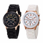 Women Watches 2025 New Fashion Luxury Brand Women's Watch Silicone Strap Quartz Wrist Watch For Female Relogio Feminino Zegarki
