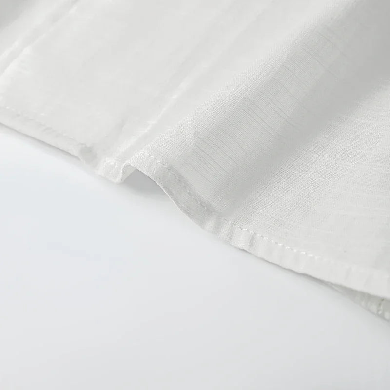 Casual Solid Lace Up Women Blouse Deep V-neck Long Sleeve Loose Female Shirt 2025 Spring Summer New Fashion Sweet Ladies Blouses