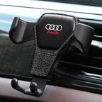 Car Emblem Mobile Phone Holder Stand Accessories For Audi Sline TT A3 A4 A5 A6 A7 A8 Q3 Q5 Q7 Q8 C7 C6 C5 B5 B6 B7 B8 B9 D3