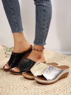 Women's Summer Sandals Fashion Wedge Shoes Woman Huaraches Slide Women's Sandals Outdoor Female Zapatos De Mujer Footwear