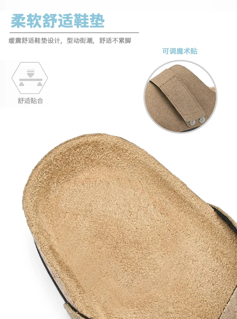 Men's Summer Sandals for Men Shoes Flat Sandals Trend 2024 Man Slippers Slipers Mens Soft Sandles High Quality Shoes Sandal Sale