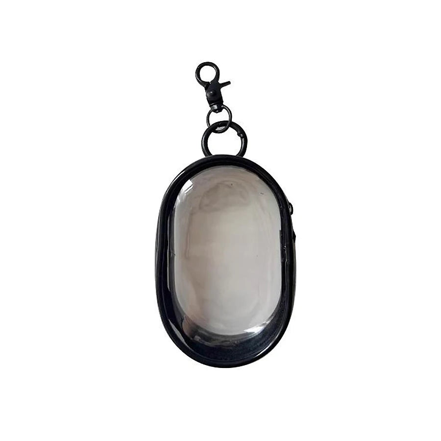 Compact Transparent Travel Cable Organizer Pouch - Storage Bag for Electronics Accessories Power Banks Chargers Headphones