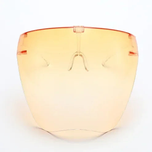 Full Face Sunglasses Mask Women Men Protective Faceshield Glasses Goggles Covered Spherical Lens Anti-Spray Cycling Sunglasses