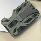 Mens Slim Wallet With Money Clip: Minimalist Anti theft Blocking Credit Card Holder Front Pocket Wallets