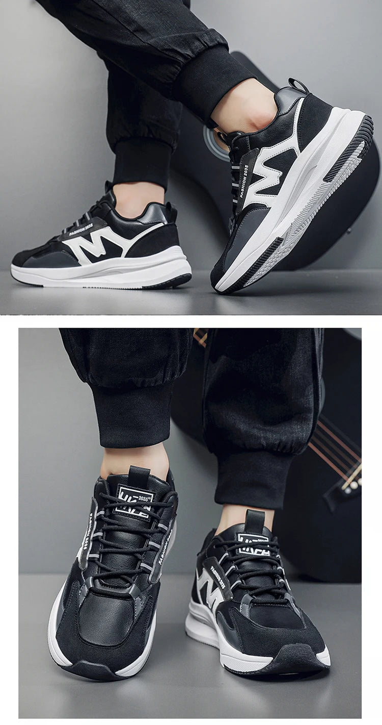 Men's Shoes,Lightweight and Fashionable Sports Shoes with Soft Soles for Casual Wear, Anti-slip and Durable Running Sports Shoes