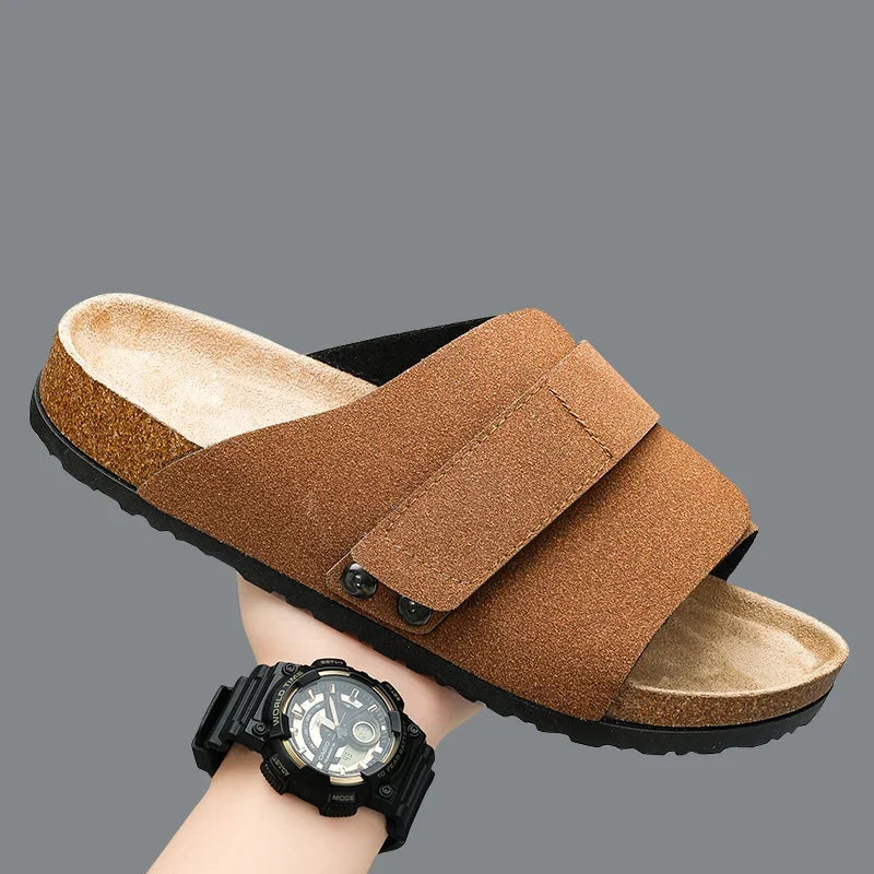 Men's Summer Sandals for Men Shoes Flat Sandals Trend 2024 Man Slippers Slipers Mens Soft Sandles High Quality Shoes Sandal Sale