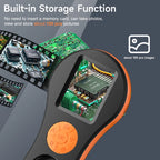 2.0'' IPS Digital Magnifier HD 1080P 500X Portable Microscope Handheld Mignifying Glass for Electronics Repair Check Jewelry