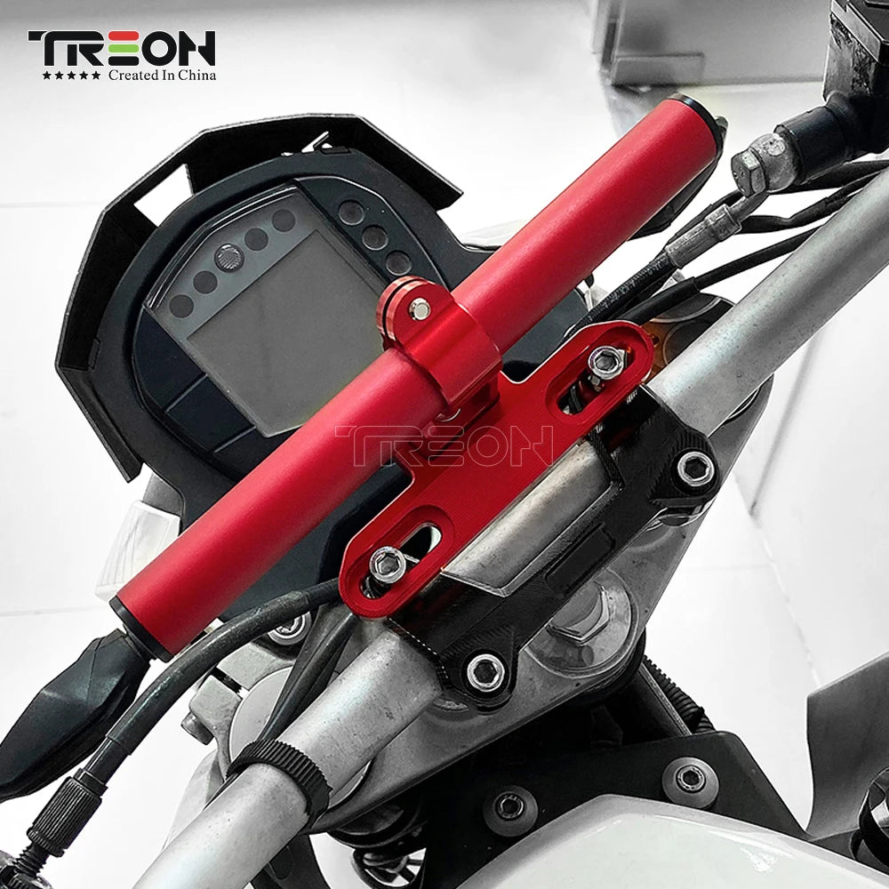 For CFMOTO CF Moto 800MT 800 MT MT800 2021 2022 Motorcycle Accessories Mobile Phone GPS Plate Bracket Supporter Holder Bar