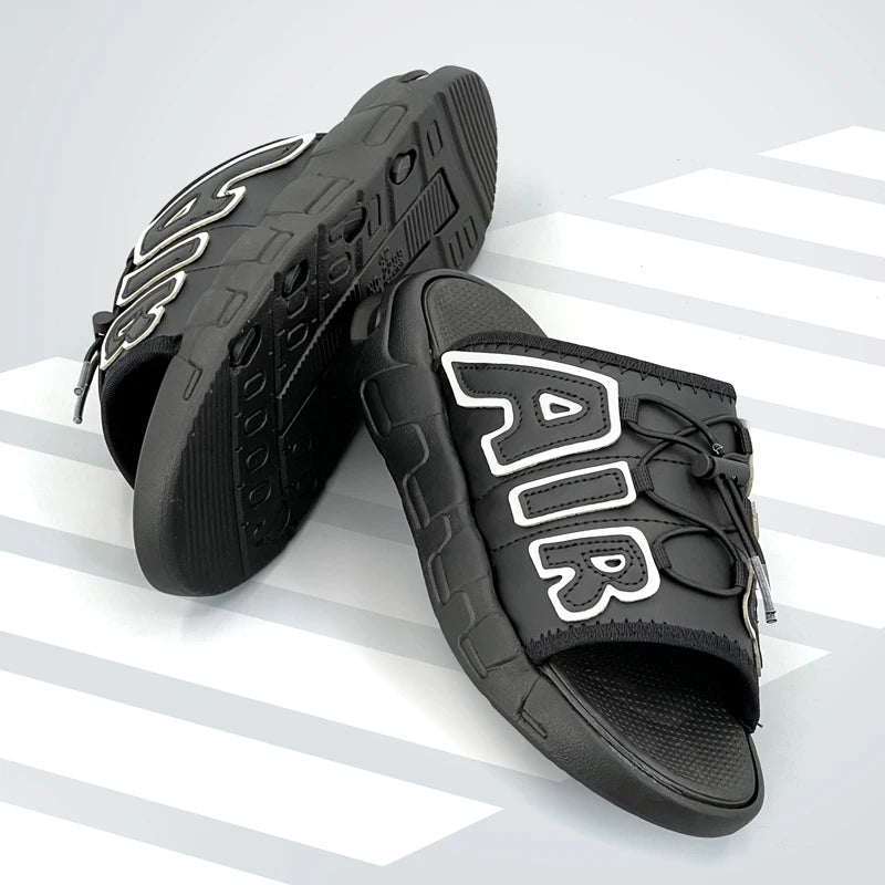 Man‘s Sandals Thick Sole Non-slip Fashion Trend Sports Slippers For Men Outdoor Footwear Size 40-49 Suitable Summer