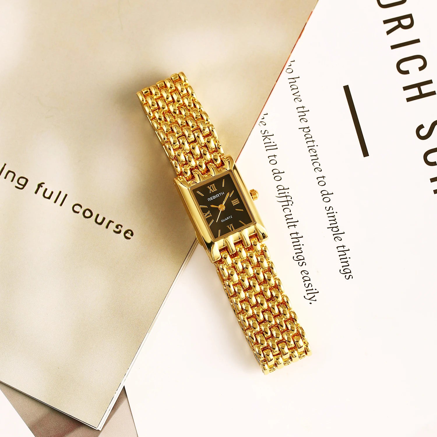 Fashionable, Simple, Light Luxury and Versatile Women's Watch Suitable for Daily Wear and Casual Style