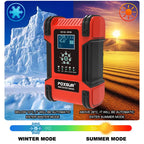 Car Battery Chargers 12A Large Power Full Automatic Smart Battery Chargers 12V 24V Battery Desulfator for Car Truck