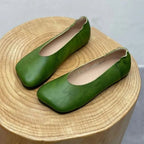 Women Flats 2024 New Spring Autumn Fashion Casual Solid Color Loafers Shoes Square Toe Lolita Shoes Sneakers Zapatillas De Mujer